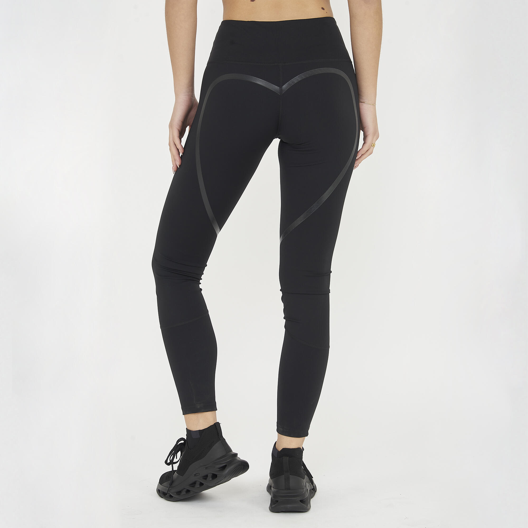 leggings fitness donna neso nero 3/6