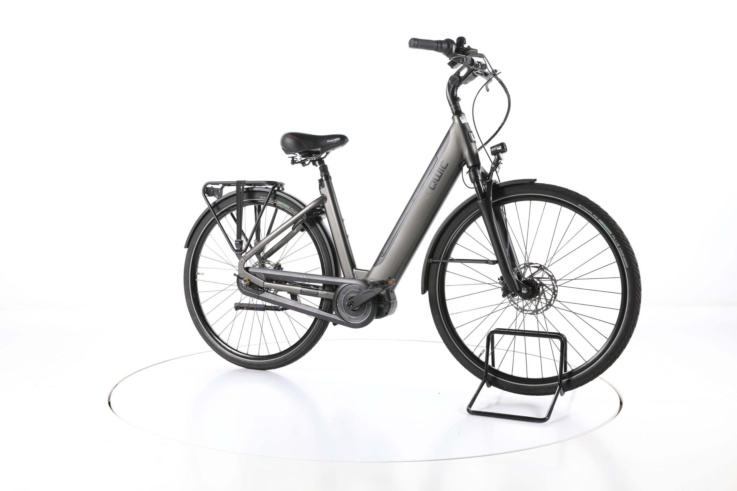 Refurbished - QWIC Premium i MN7+ City E-Bike Lage instap 2022 - Goed 2/7
