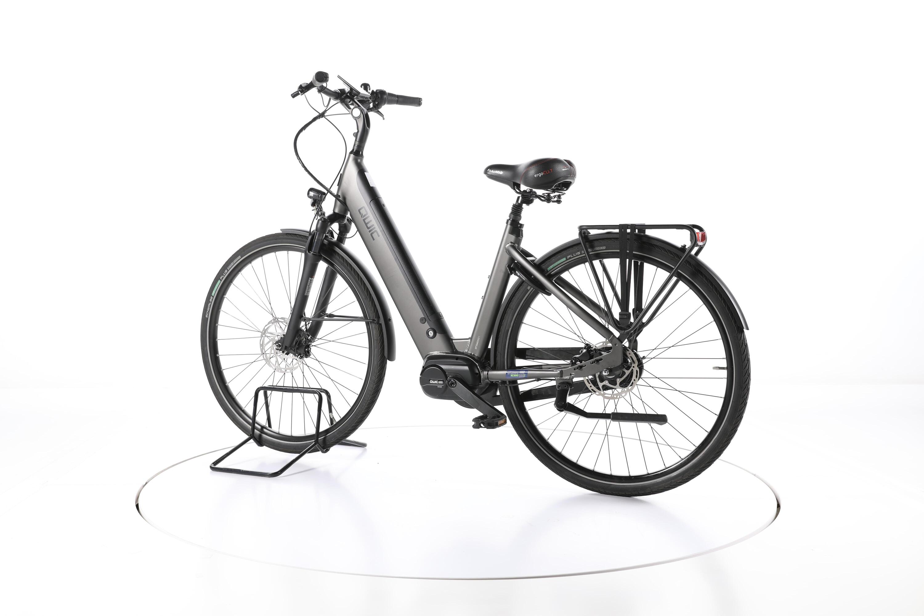 Refurbished - QWIC Premium i MN7+ City E-Bike Lage instap 2022 - Goed 7/7