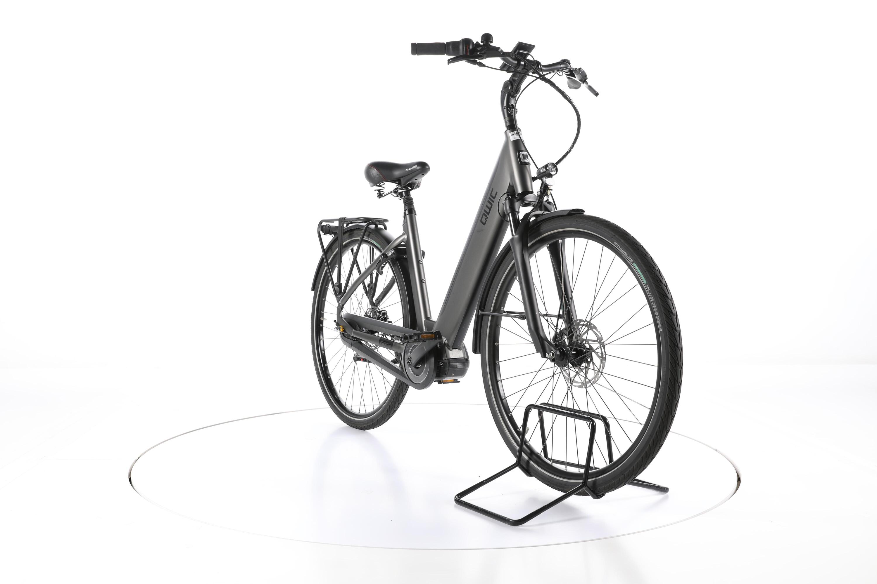 Refurbished - QWIC Premium i MN7+ City E-Bike Lage instap 2022 - Goed 3/7