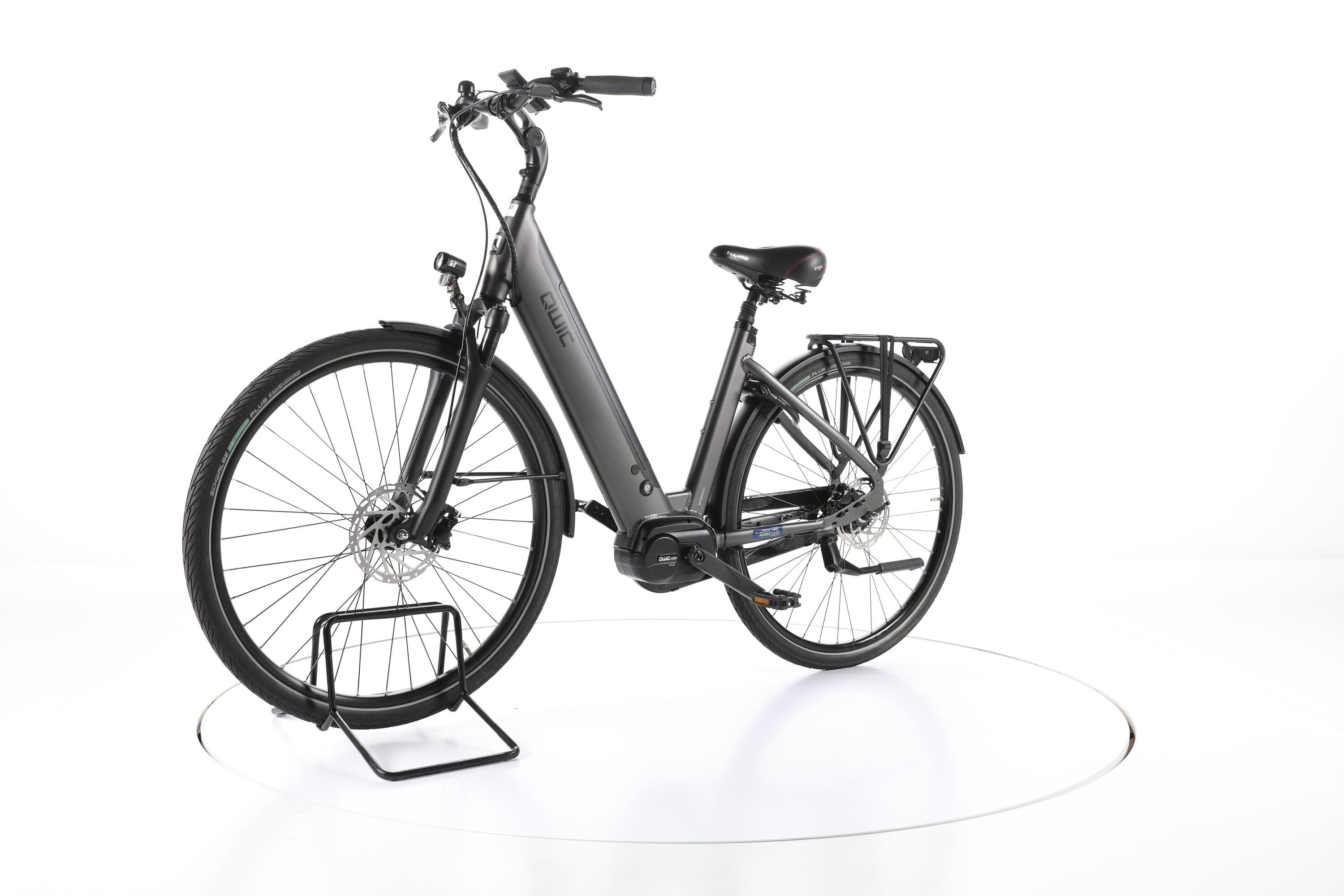 Refurbished - QWIC Premium i MN7+ City E-Bike Lage instap 2022 - Goed 5/7