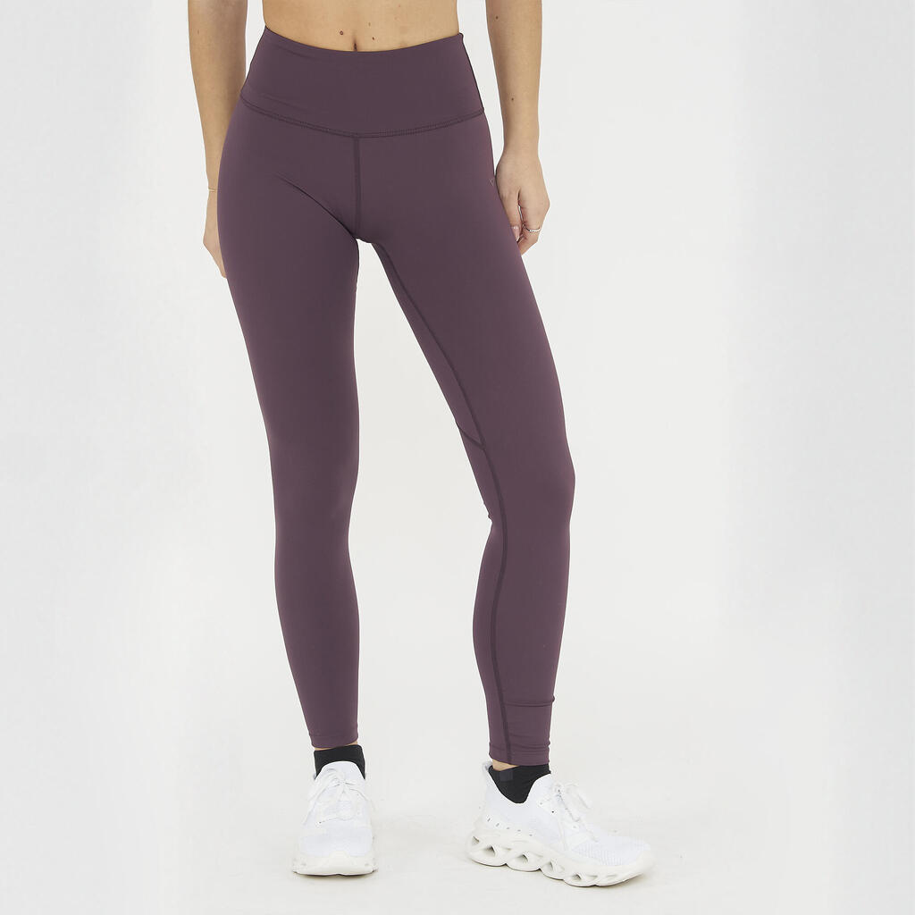 Women's Training Leggings Push-Up Effect Burgundy CERBERO