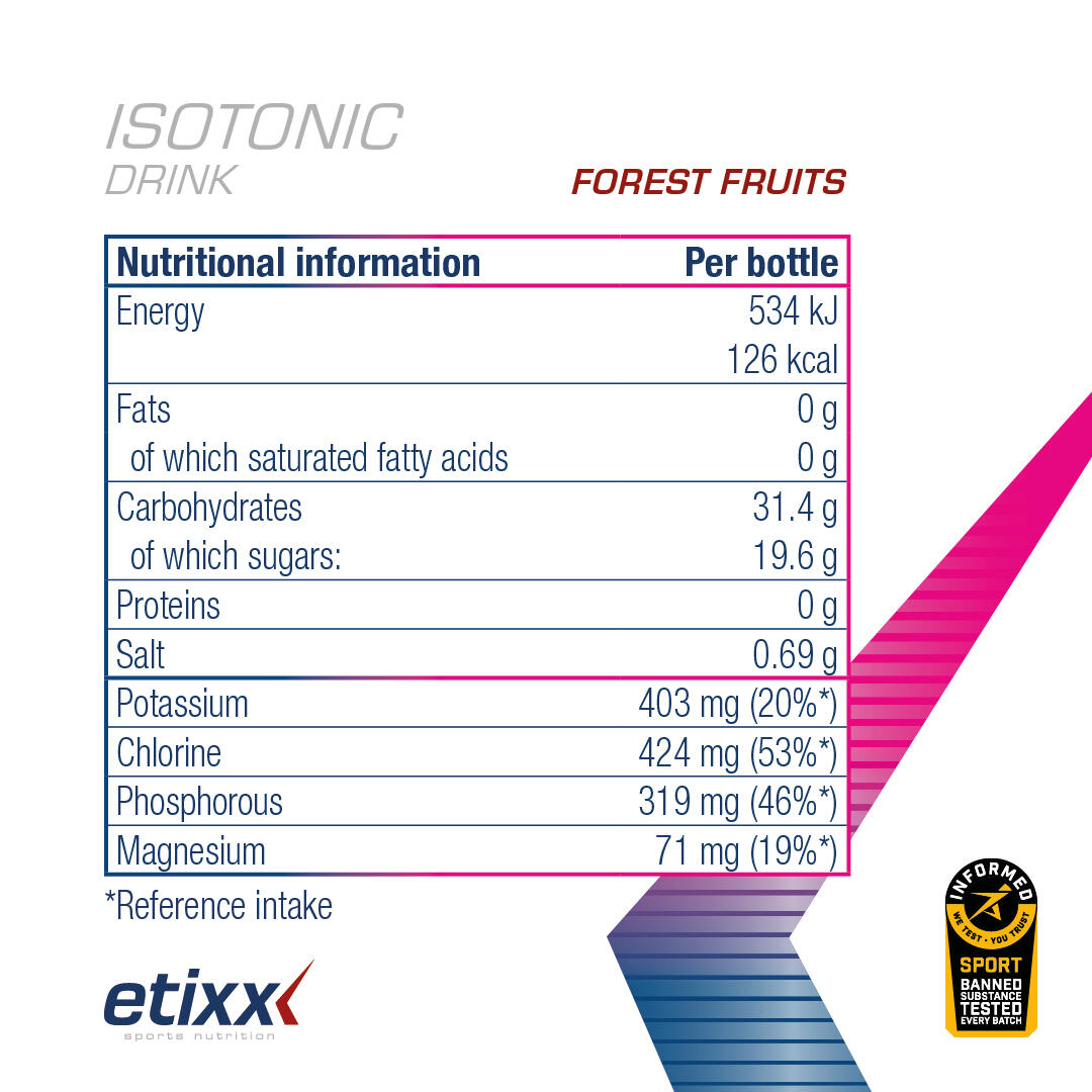 Isotonic Forest Fruit 1kg 6/6