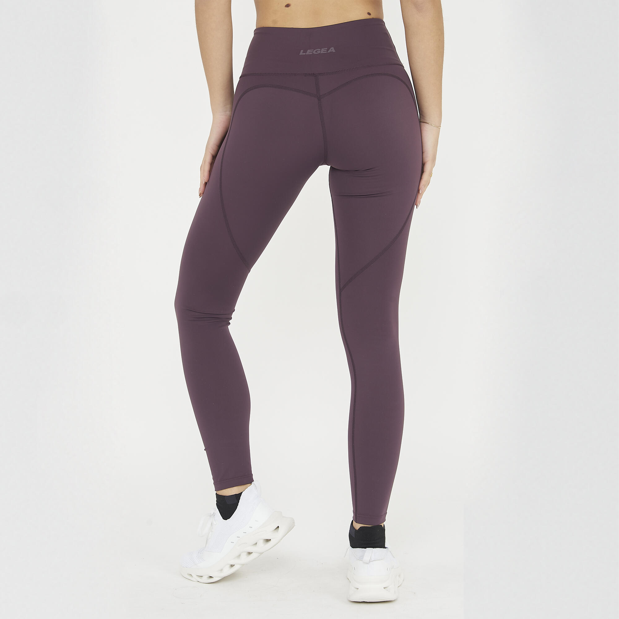Legging da allenamento CERBERO effetto push-up vinaccio 2/7