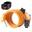 Cadeado de cabo com combinação, de 120 cm, Laranja