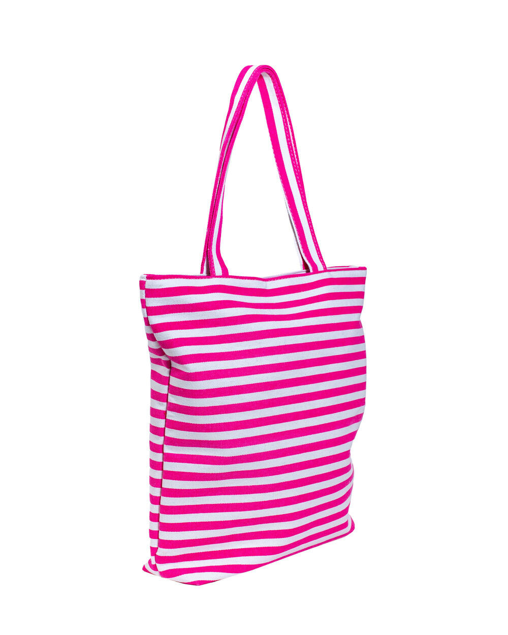 BOLSO PASEO RAYAS ROSA 2/4
