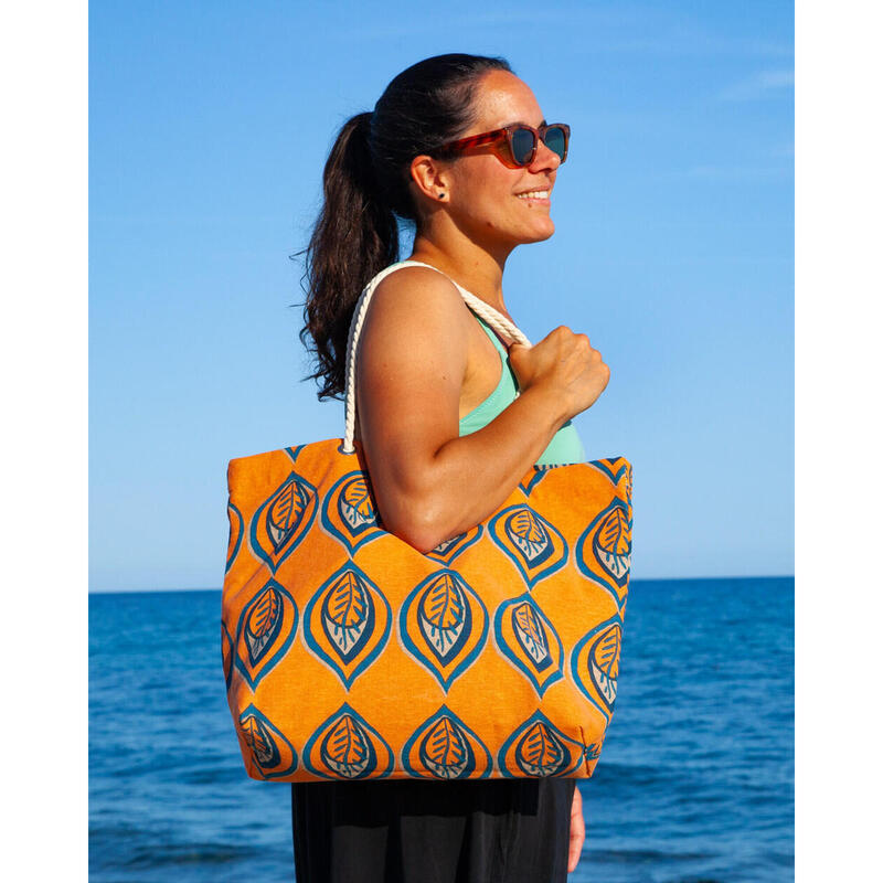 SAC IMPRIMÉ PLUME FOUTA