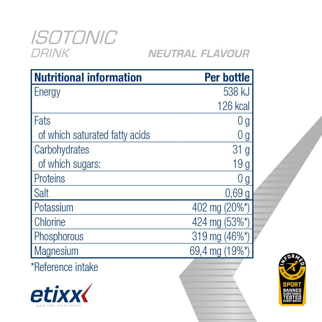 Isotonic Unflavoured 1000g 6/6