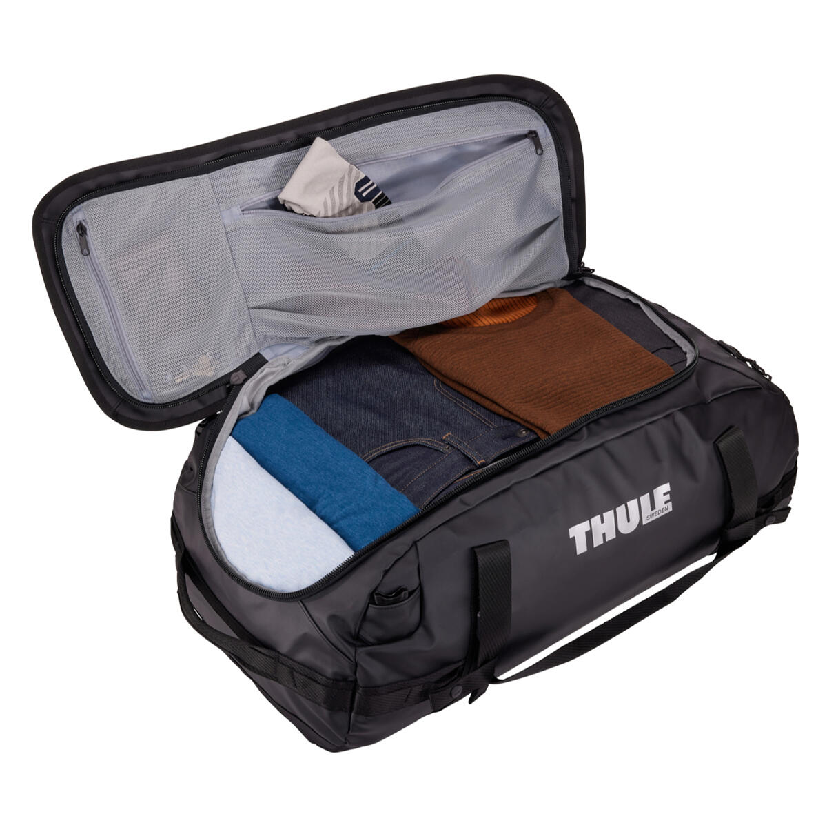 Torba podróżna Thule Chasm 70 L - black/black 5/7