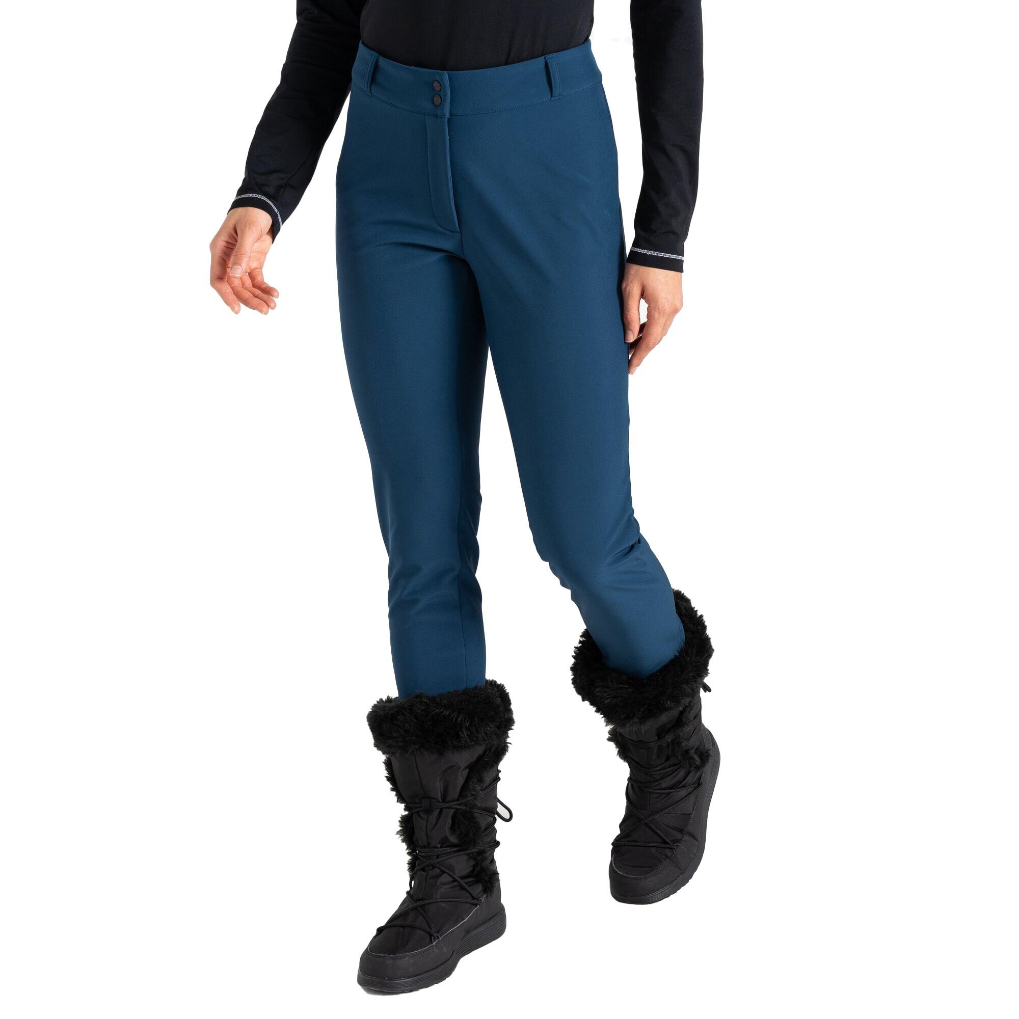 Dare 2b - Pantalon De Ski Upshape Femme (denim Sombre) - Legging - Bleu|gris - Decathlon