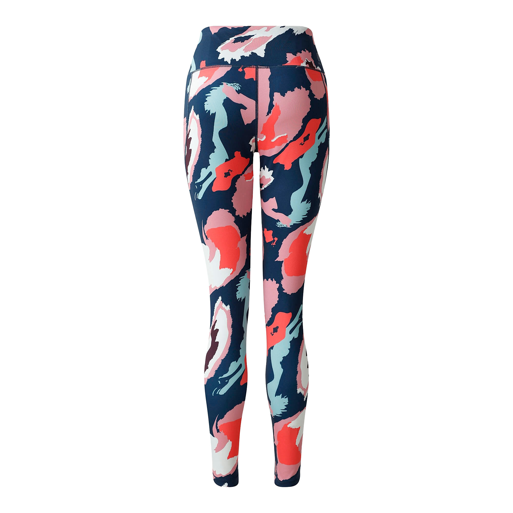 Womens/Ladies Influential II Marble Swirl Leggings (Multicoloured) 2/5