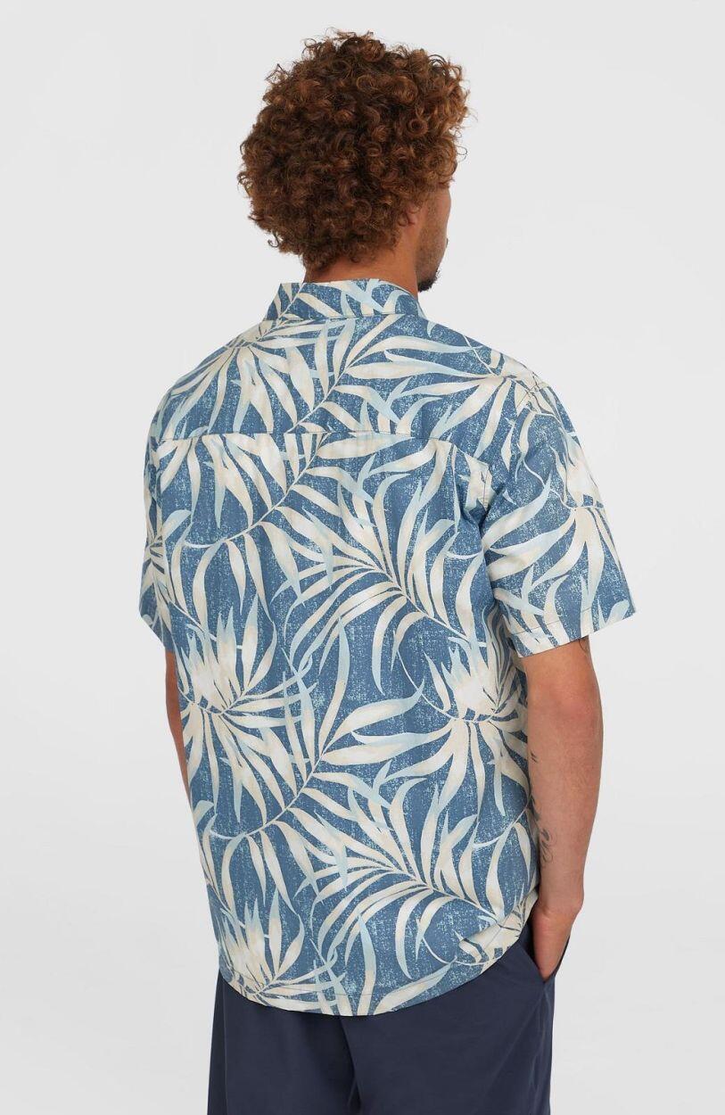 O'NEILL O'neill Chemises O'NEILL PRINT SHIRT  Hommes Blue Dipped Leaves 3/7