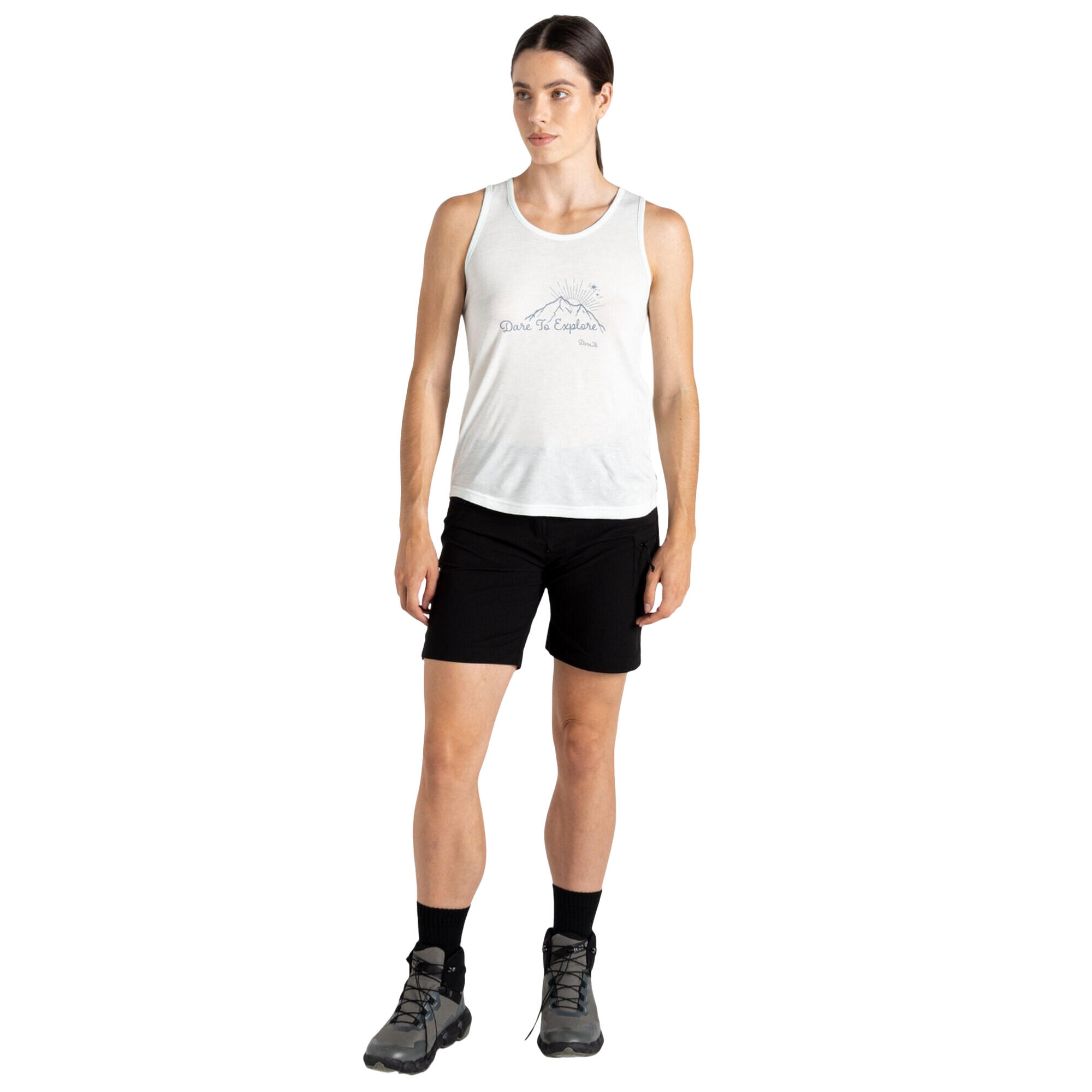 Débardeur Motif/style Montagne HARMONIC Femme (Bleu) 4/5