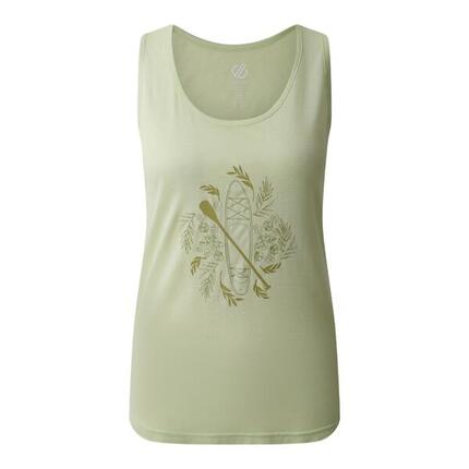 Débardeur Motif/style Bateau HARMONIC Femme (Vert Papillon)