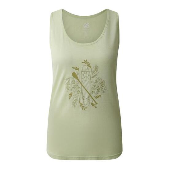 Débardeur Motif/style Bateau HARMONIC Femme (Vert Papillon)