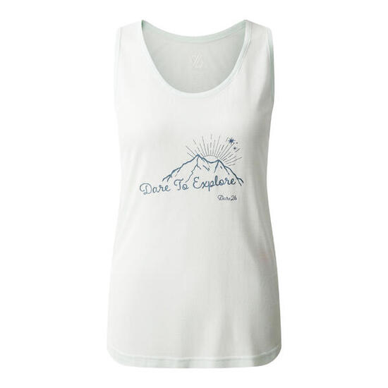 Débardeur Motif/style Montagne HARMONIC Femme (Bleu)