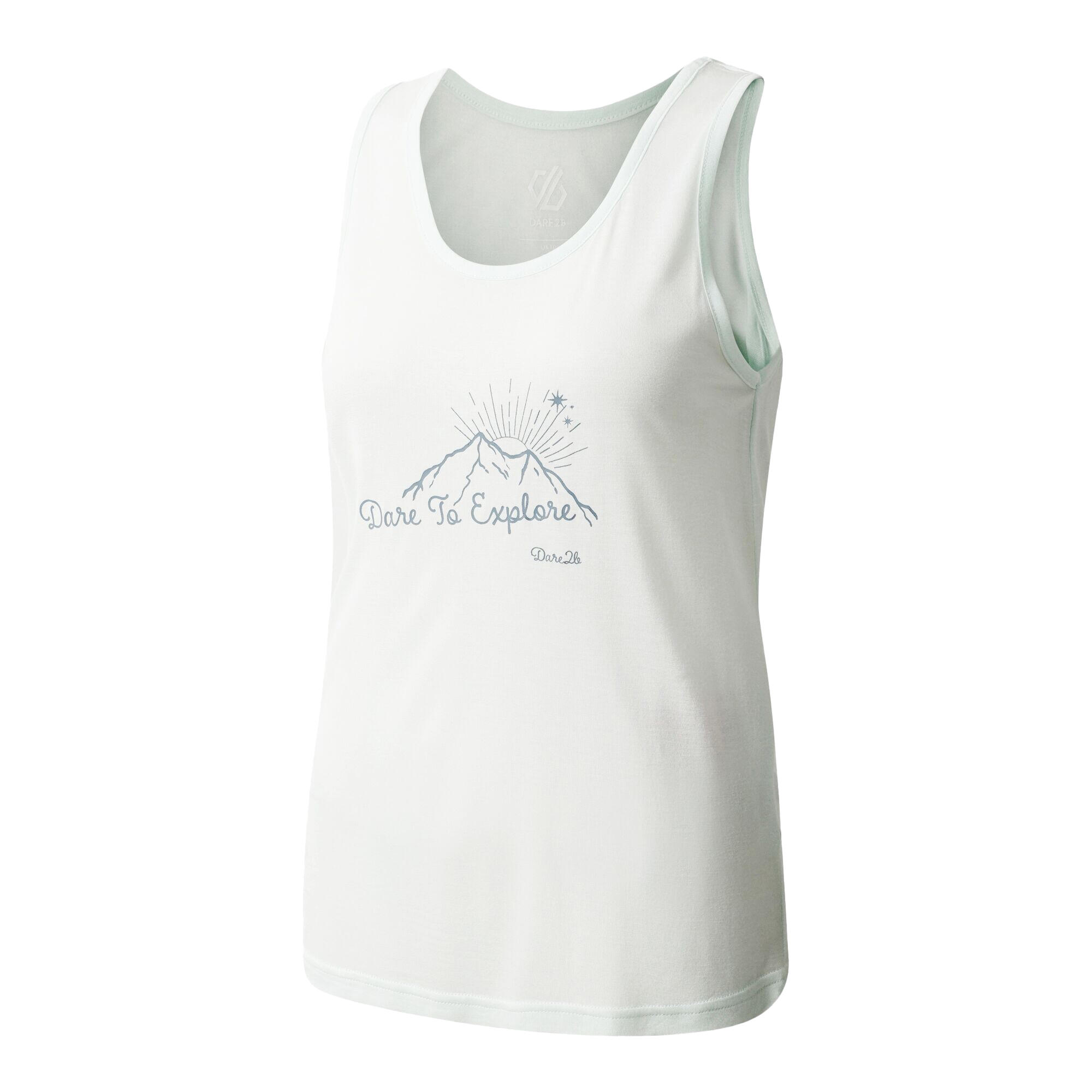 Débardeur Motif/style Montagne HARMONIC Femme (Bleu) 3/5