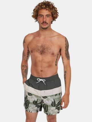 Short de plage hommes Cali Block 15''