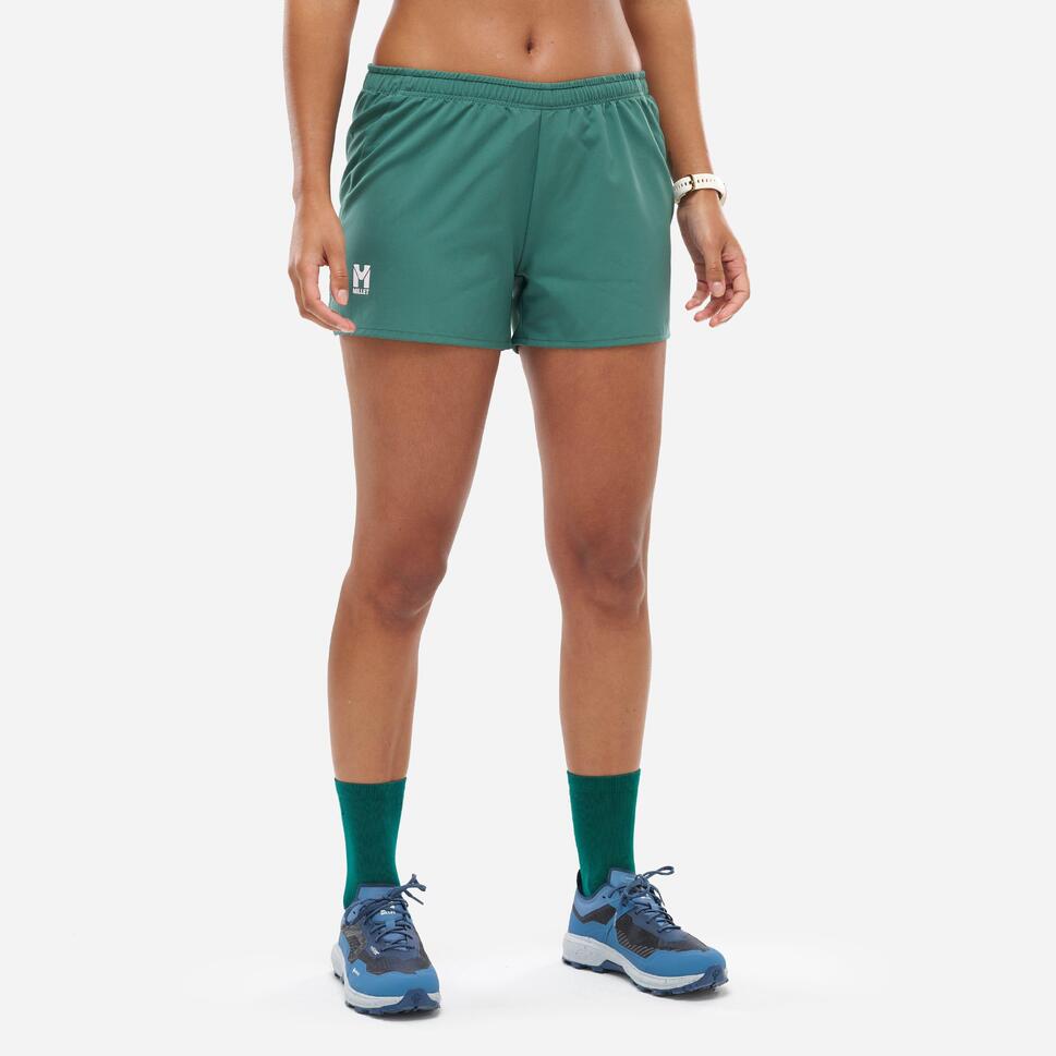 Spodenki do biegania w terenie damskie Millet Intense Essential Short Active Fit