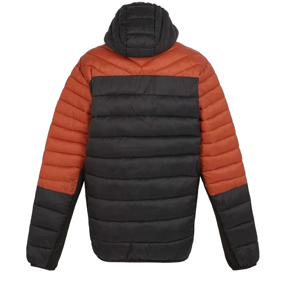 Veste Matelassée LEEDRE Homme (Ocre Rouge / Noir) 2/5