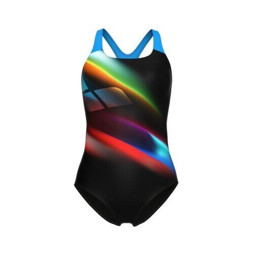 Maillot de bain 1 pièce femme Arena Diagonals PR 1/3