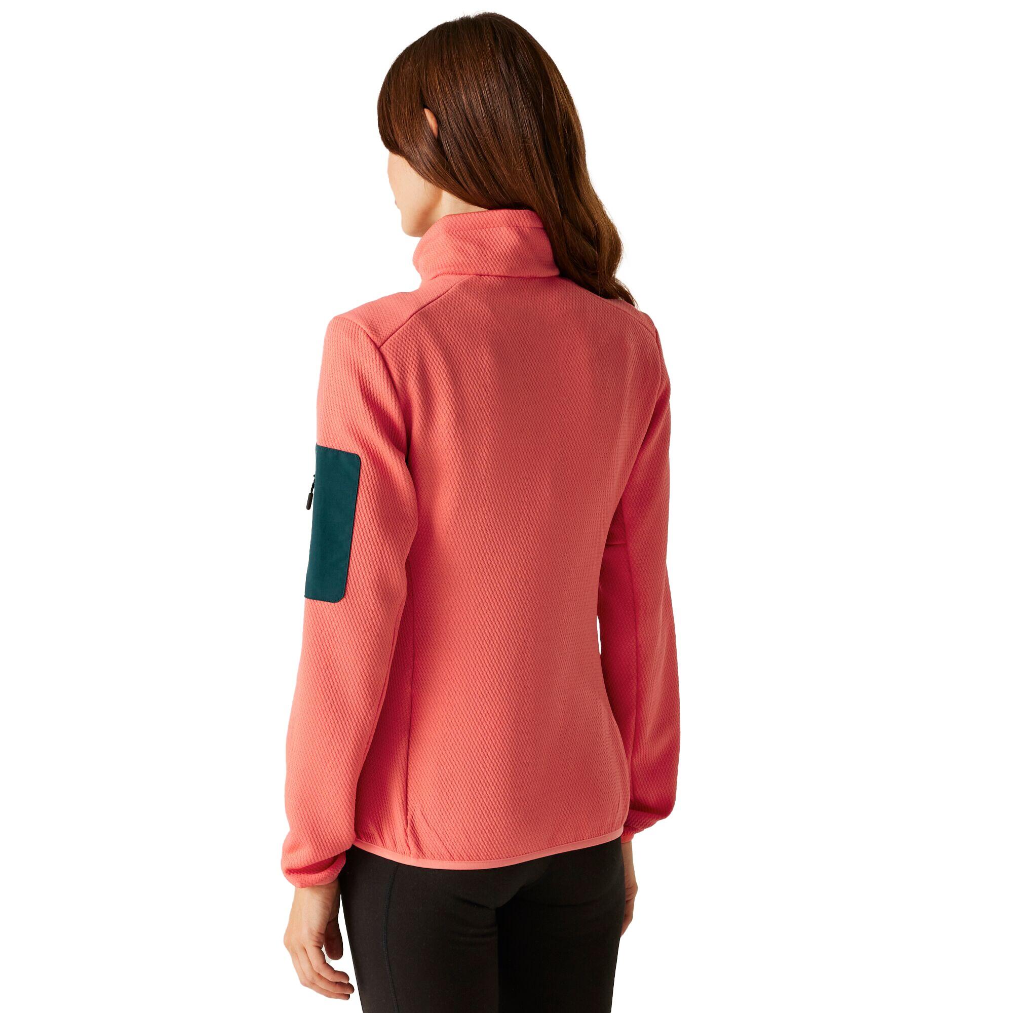 Womens/Ladies Aldean Hiking Jacket (Peach Bloom/Light Vanilla) 6/6
