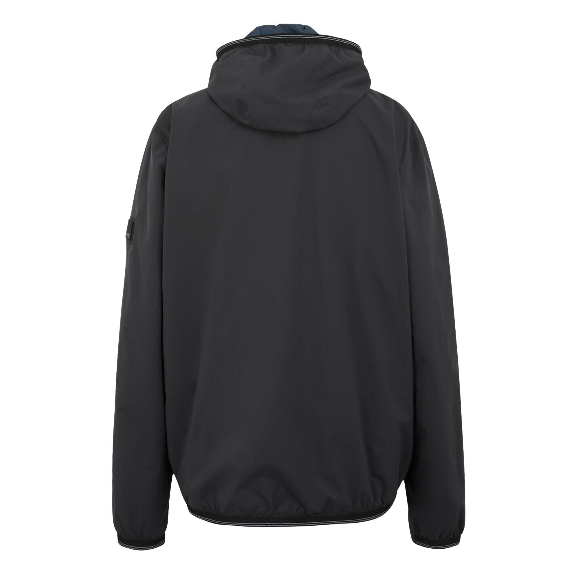 Chaqueta Impermeable Rehan para Hombre Gris Oscuro 2/5