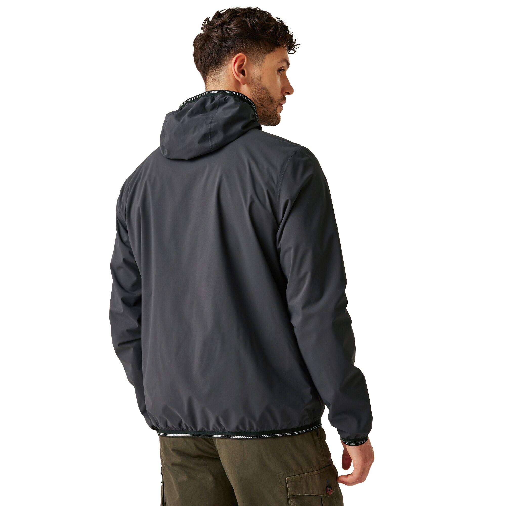 Chaqueta Impermeable Rehan para Hombre Gris Oscuro 4/5