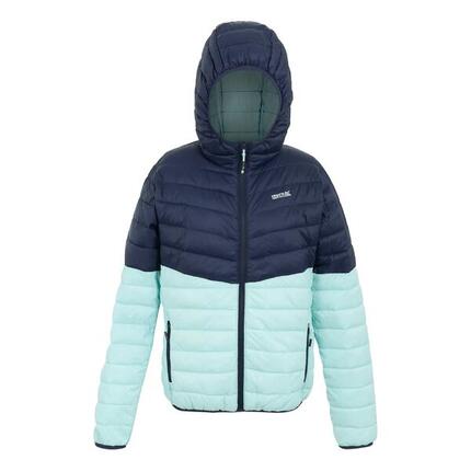 Veste Imperméable HILLPACK Femme (Bleu Marine / Bleu Clair Pastel)