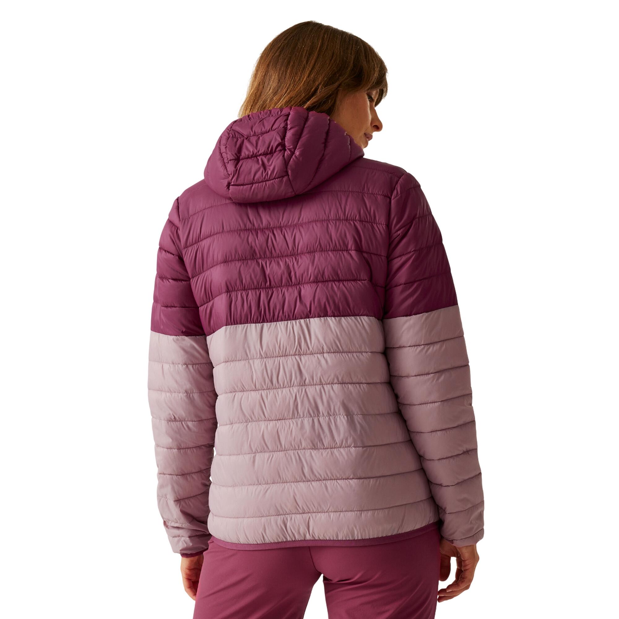"Hillpack IV" Jacke, wasserfest Leicht für Damen Beaujolais-Rot/Lila 4/5