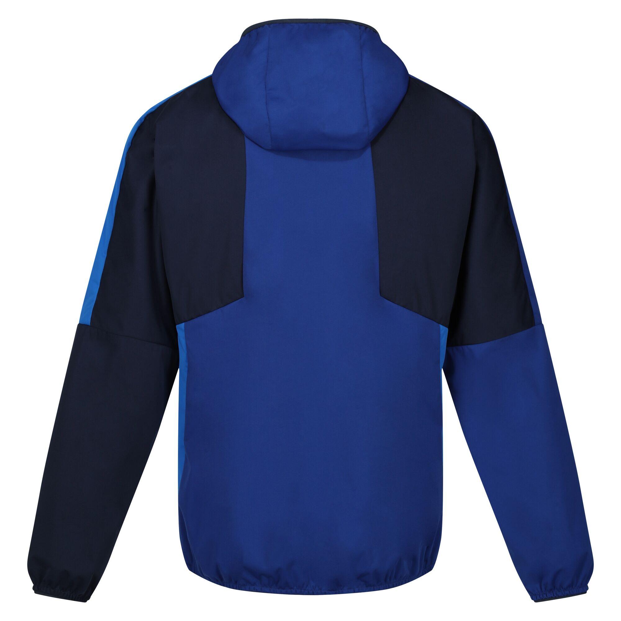 Giacca Soft Shell Uomo Regatta Tarvos VII Blu Marocchino Blu Navy 2/5