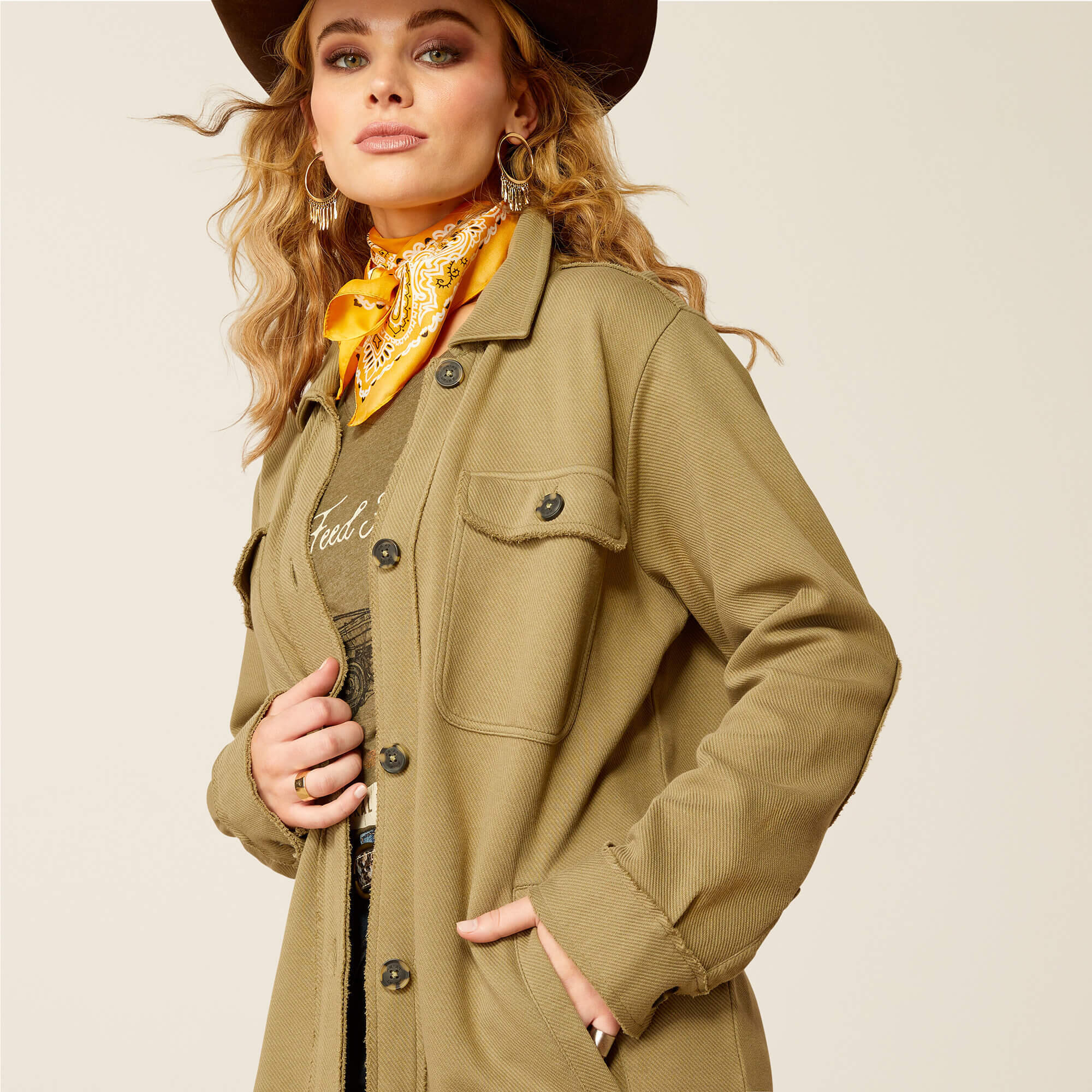 Cappotto da equitazione da donna Ariat Vagabond Duster 3/3