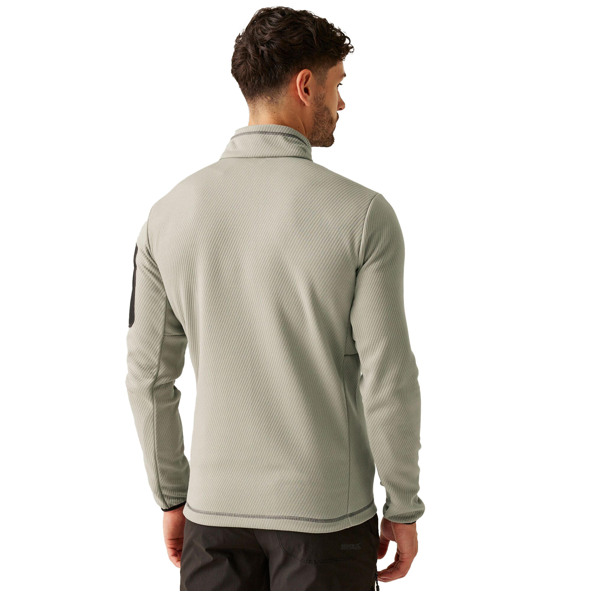 Mens Aldean Full Zip Soft Shell Jacket (Golden Sand) 4/5