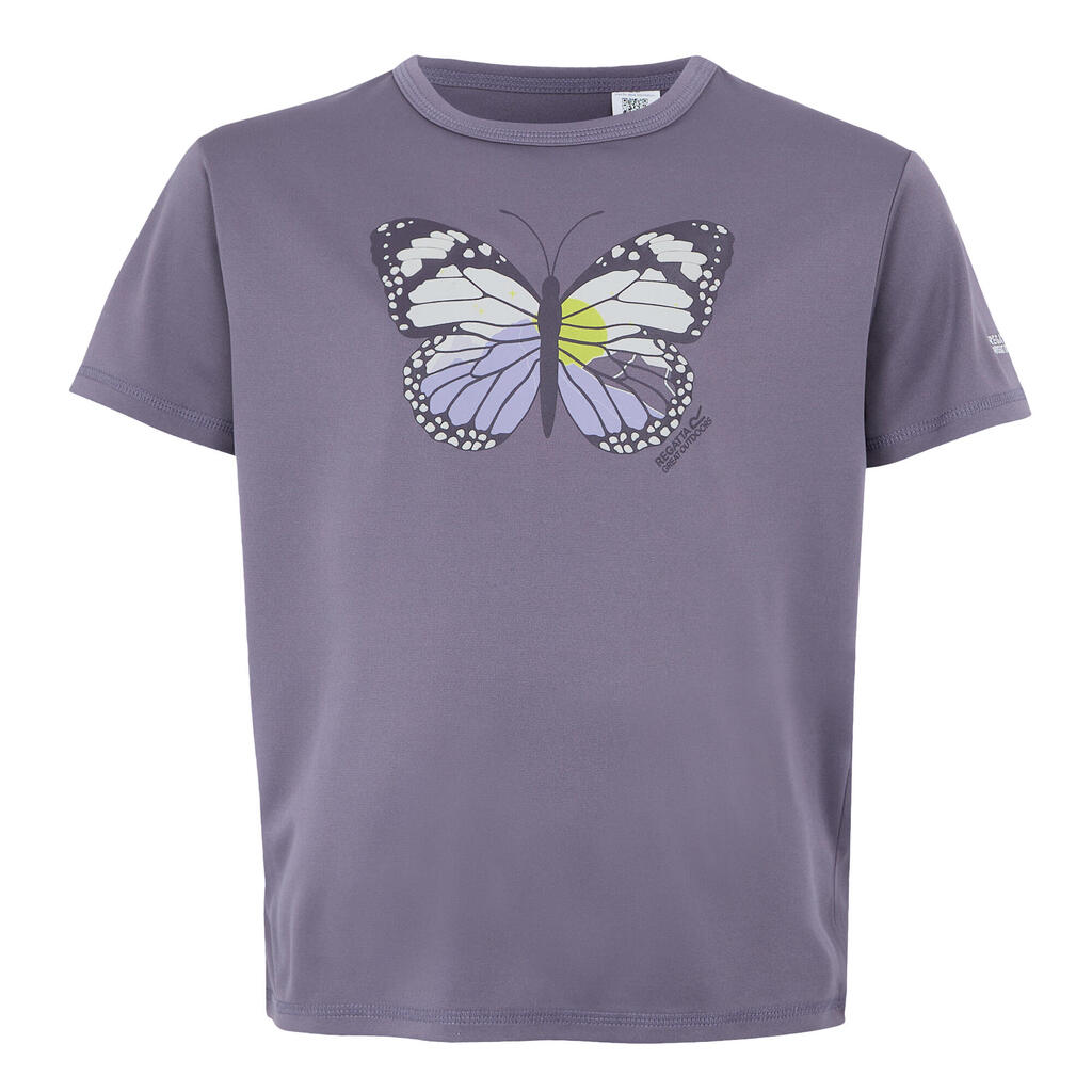Childrens/Kids Alvarado IX Butterfly TShirt (Purple Sage)