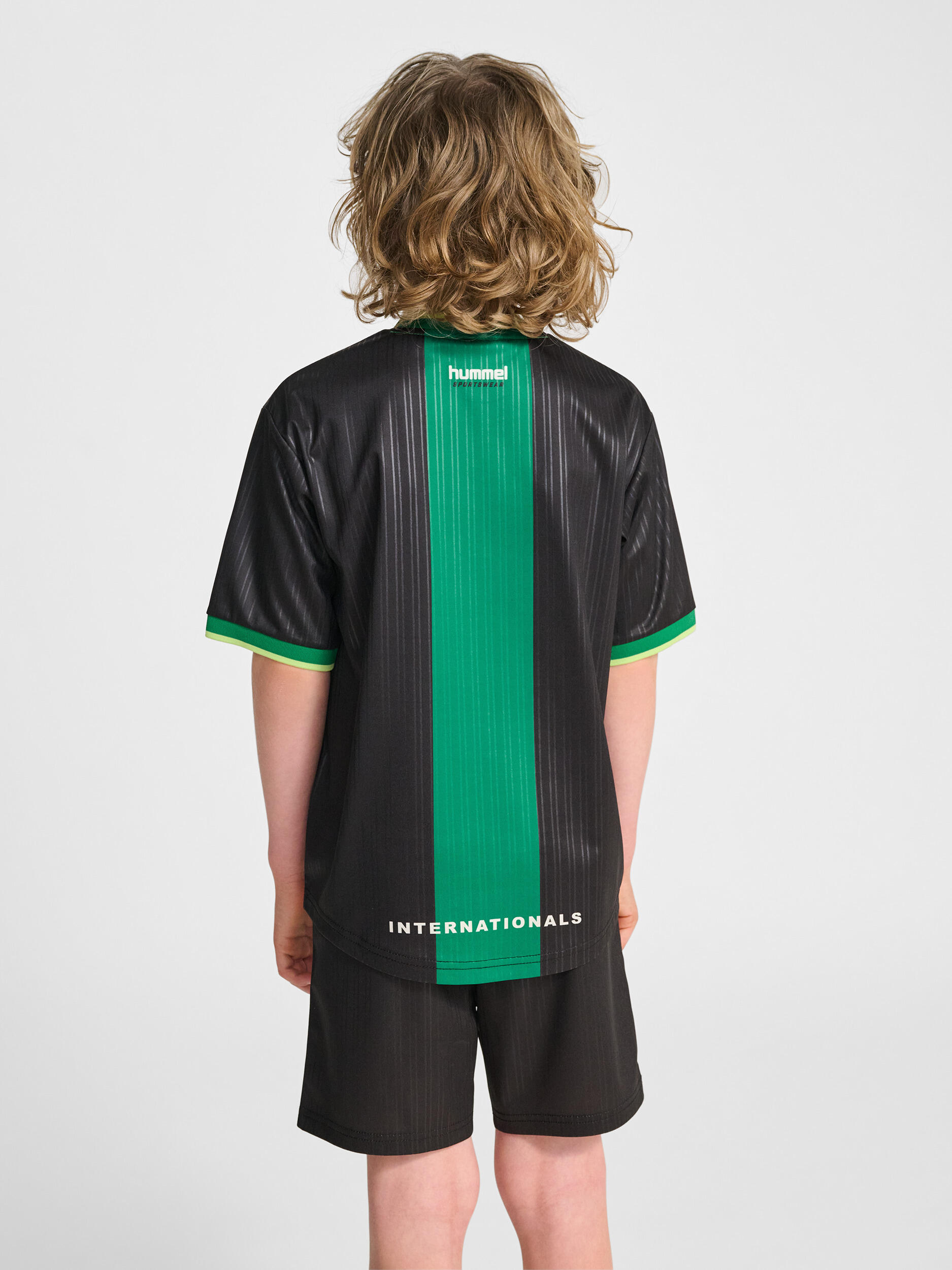 Camiseta Hmljr Loose Estilo De Vida Los Niños Unisex 3/7