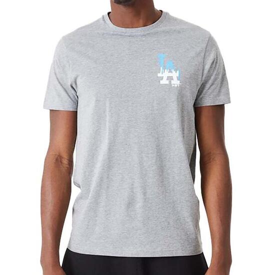 Camiseta Gris Hombre New Era Logo Drip