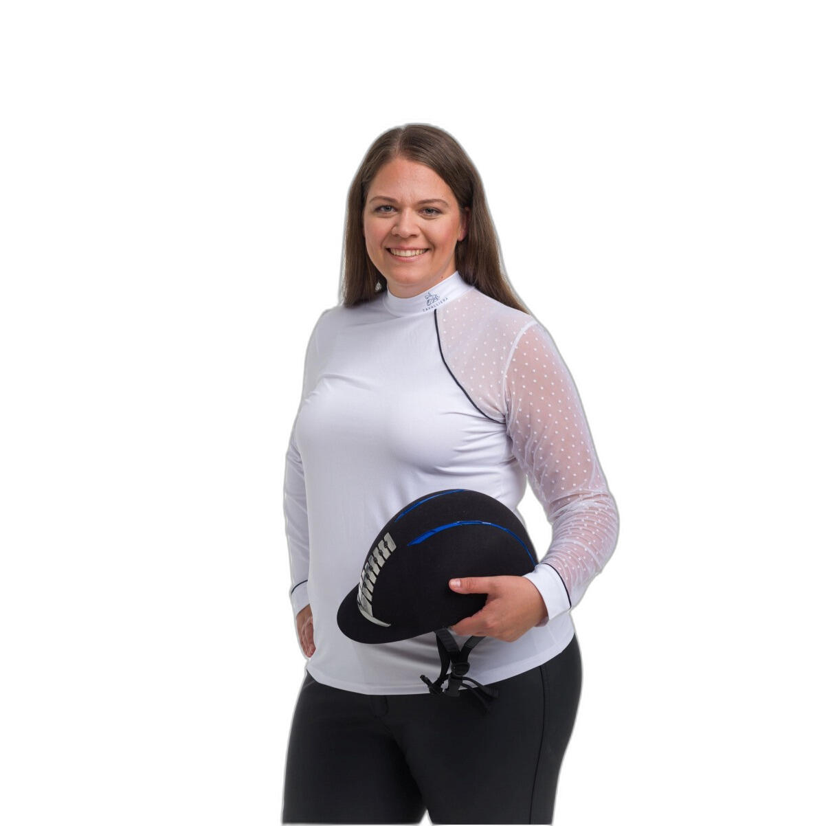 Polo de manga comprida para mulheres Cavalliera Modern 3/4