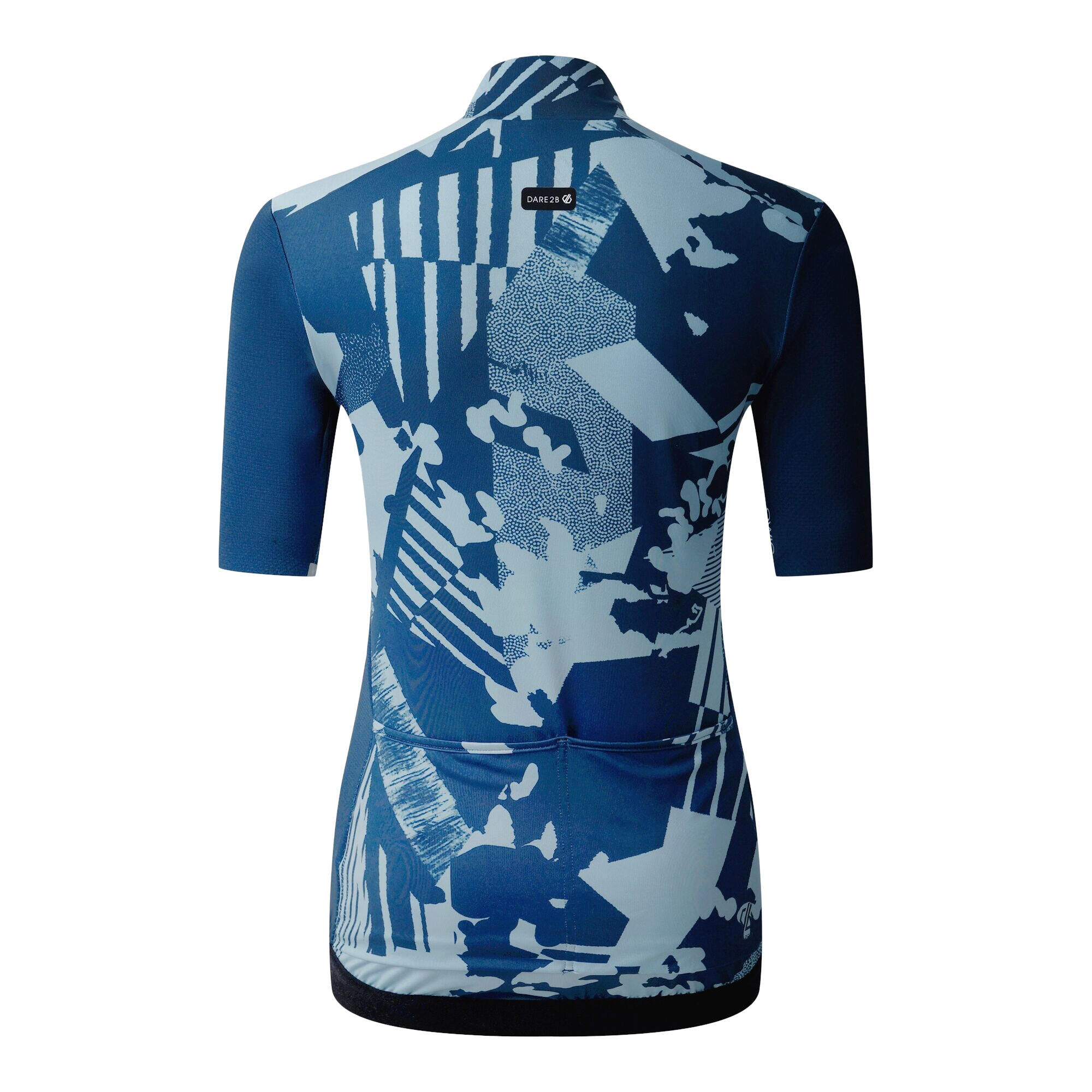 Maillot Motif/style Géométrique AEP STIMULUS Femme (Blanc Ciel) 2/5