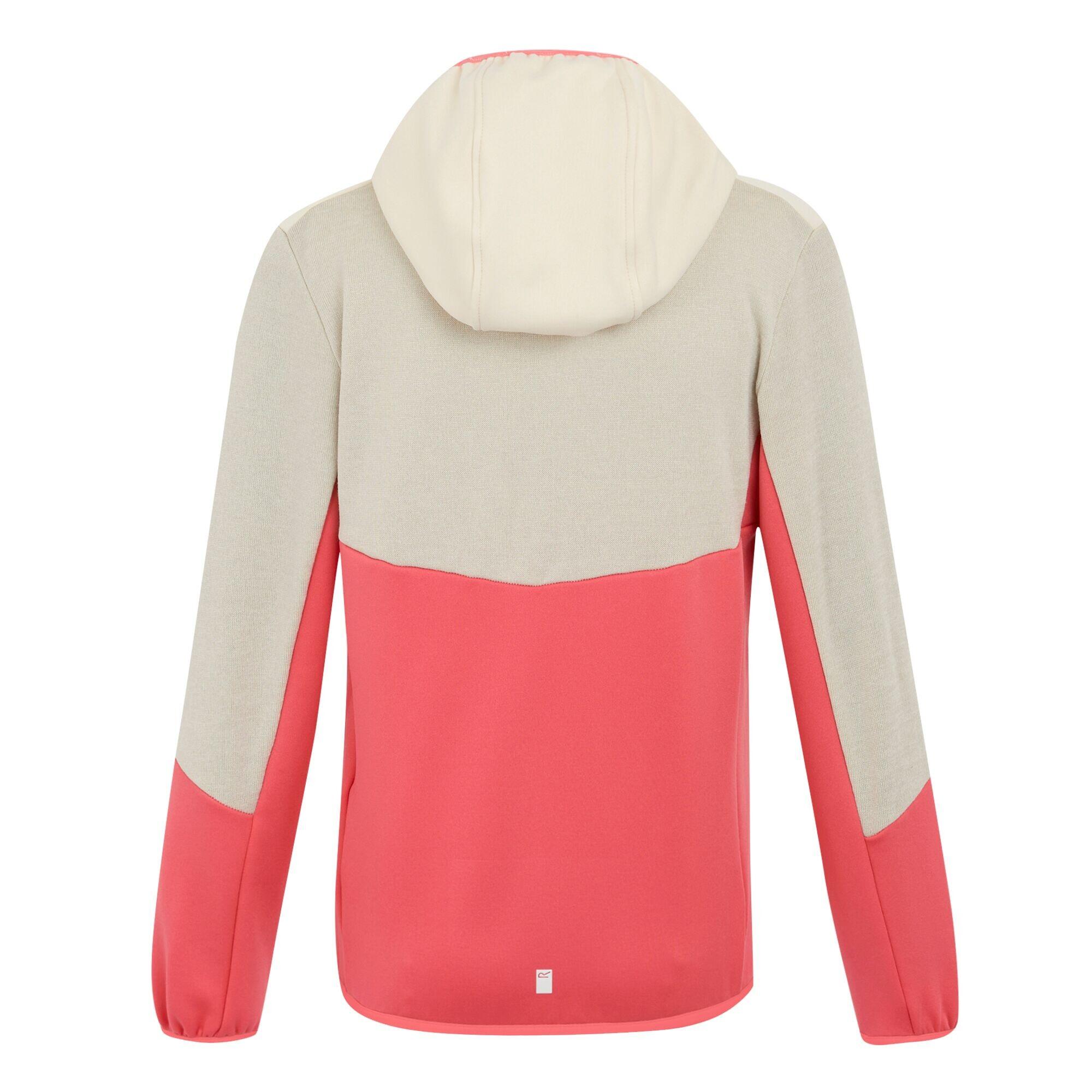 Sudadera con Cremallera Dissolver X de Polar para Niños/Niñas Melocotón Bloom, 2/5