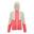 Veste À Capuche DISSOLVER Enfant (Pêche Foncé / Vanille Clair)