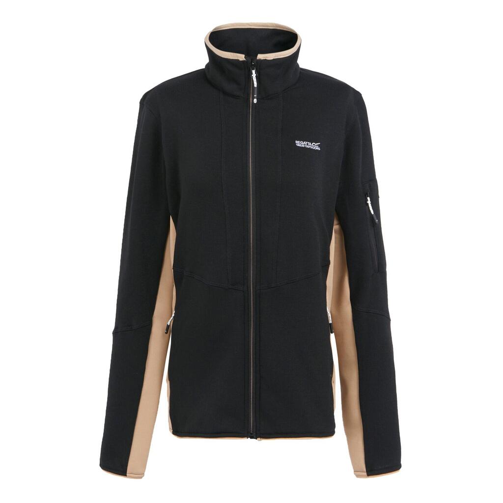 Womens/Ladies Ralina Fleece Jacket (Black/Warm Taupe)