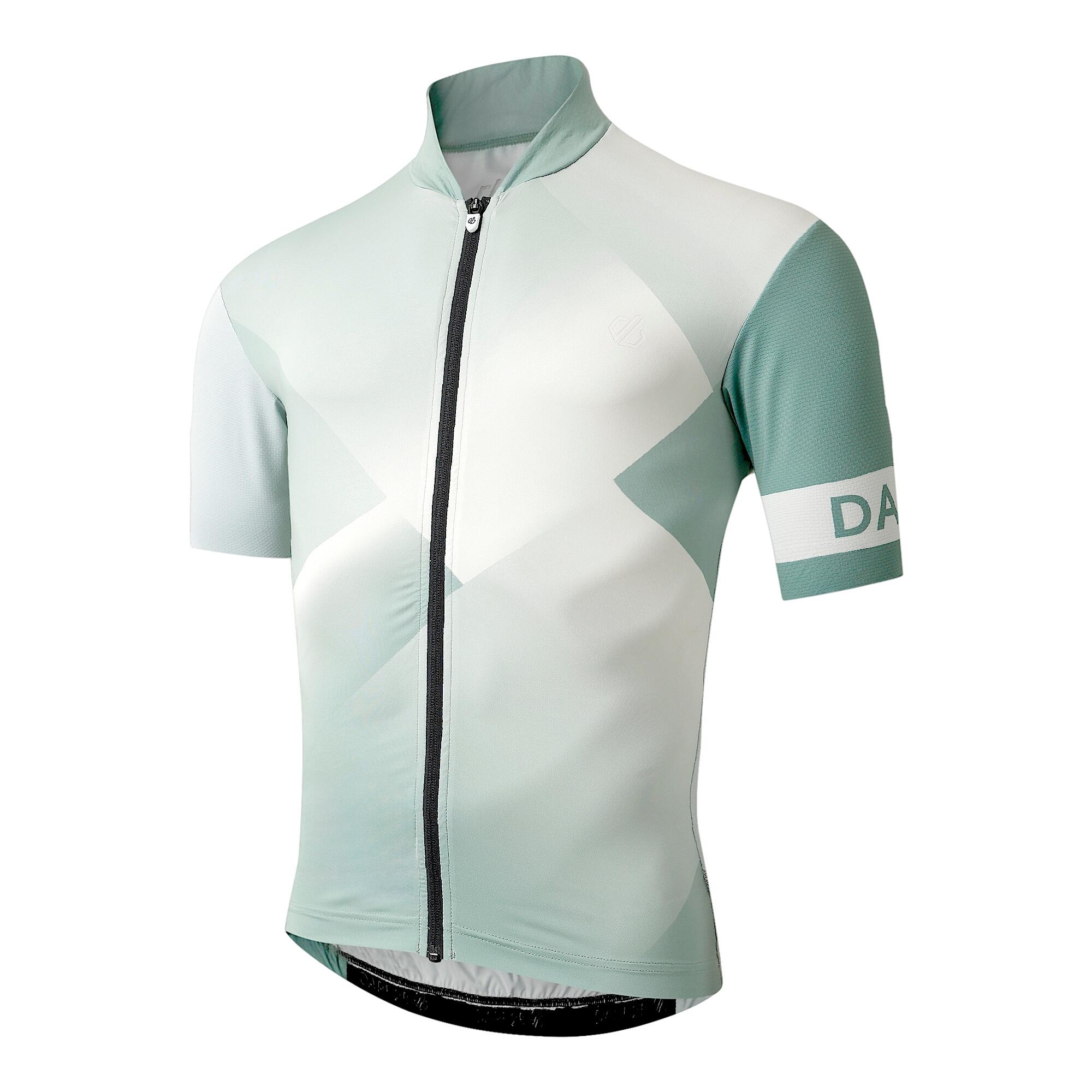 Top Maniche Corte Uomo Dare 2B AEP Pedal II Verde Siepe Grigio Acqua 3/5