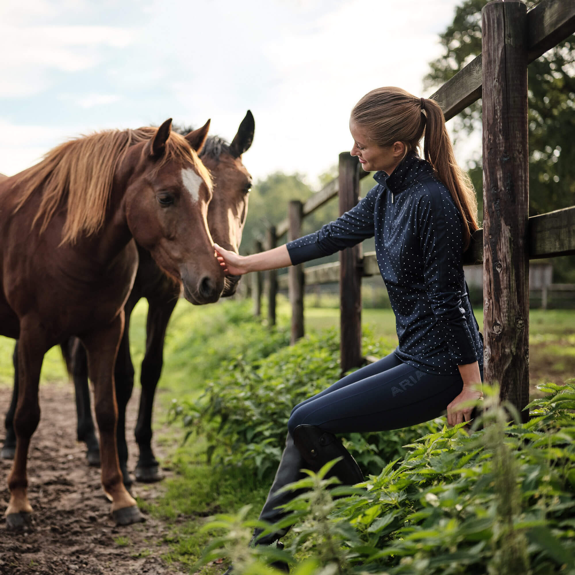 Maillot équitation femme Ariat Sunstopper 3.0 3/5