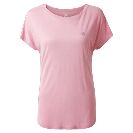 Tshirt Motif/style Logo PERSISTING Femme (Lilas)