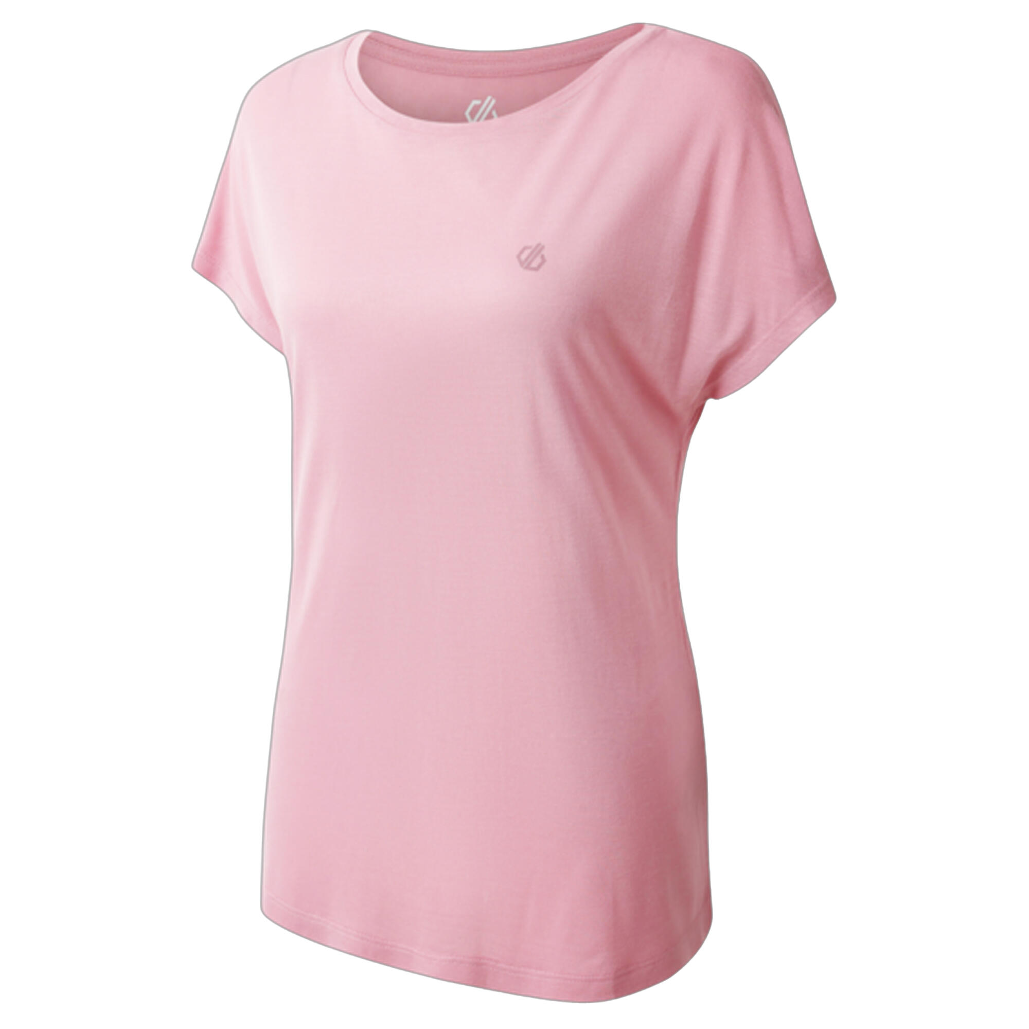 Tshirt Motif/style Logo PERSISTING Femme (Lilas) 3/4
