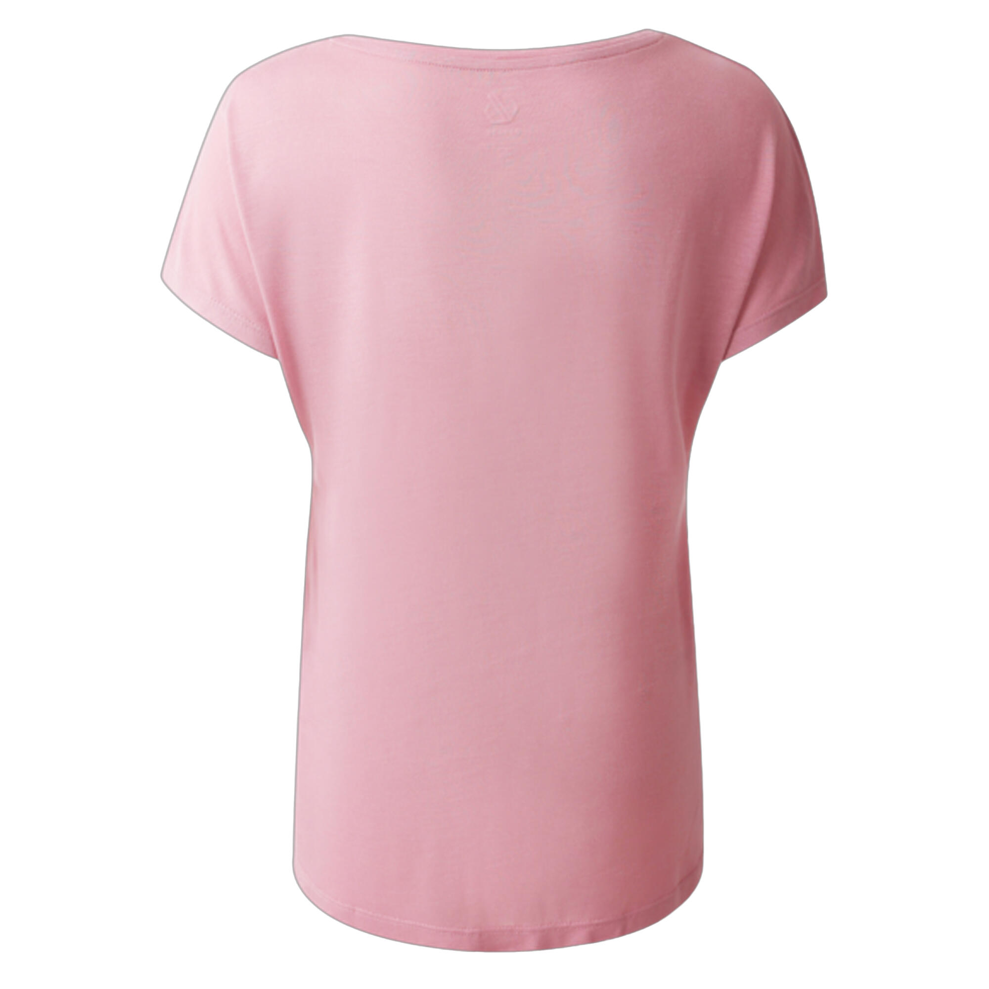 Tshirt Motif/style Logo PERSISTING Femme (Lilas) 2/4