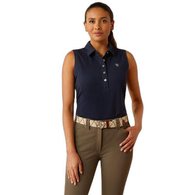 Ärmelloses Poloshirt. Damen Ariat Prix 3.0