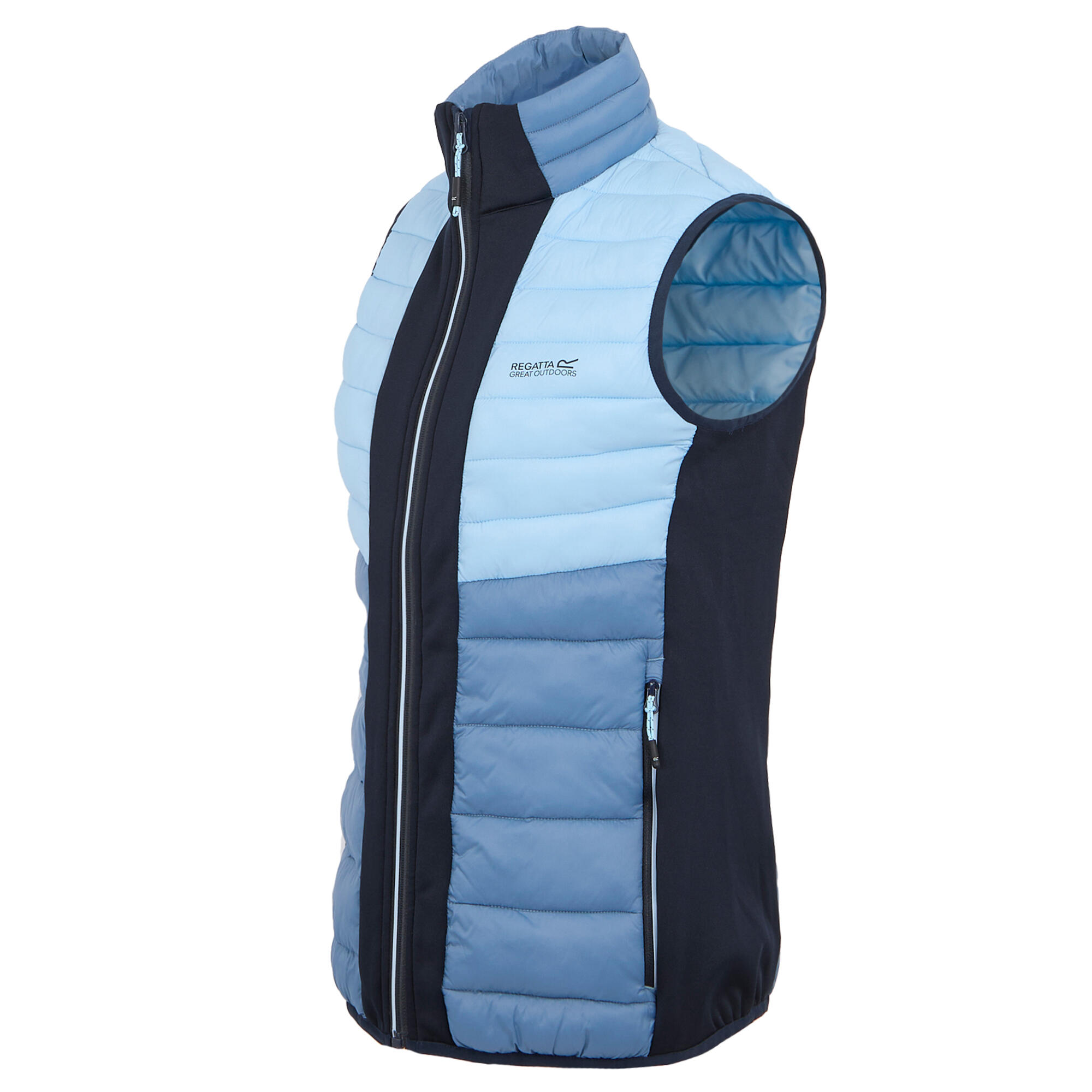 Veste Sans Manches LEEDRE Femme (Bleu Marine / Bleu De Gris) 3/5