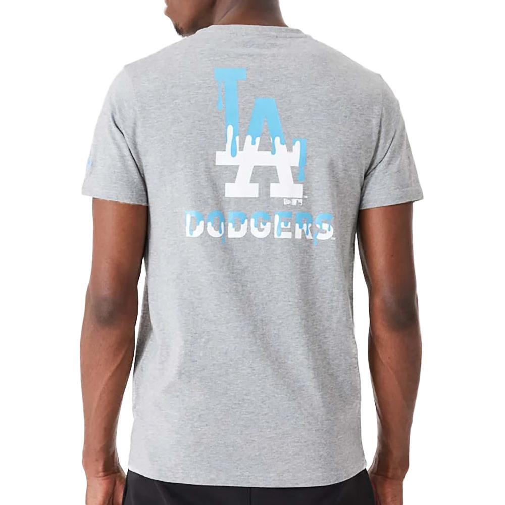 T-shirt Gris Homme New  Era  Drip Logo 2/2