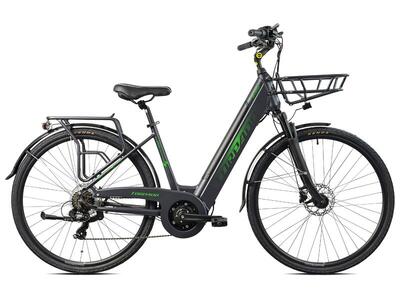 Traveller dames ebike midmotor 13ah 7sp black